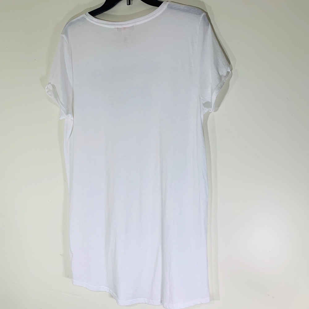 Victoria Secret White Sleep Shirt; XS - Picture 4 of 5